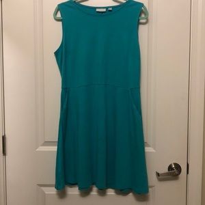 Teal Cotton Dress